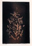 Paul Klee Arrangement of plants oil painting